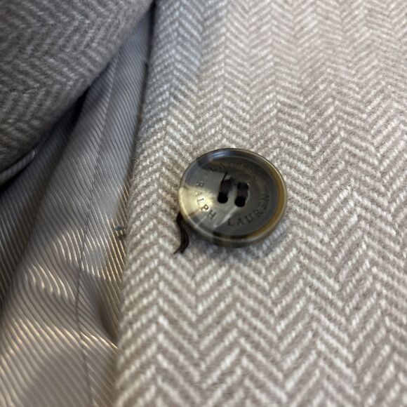 Lauren Ralph Lauren "BLACK LABEL" 10 Reefer Coat LR2523 Wool Blend - Picture 8 of 13